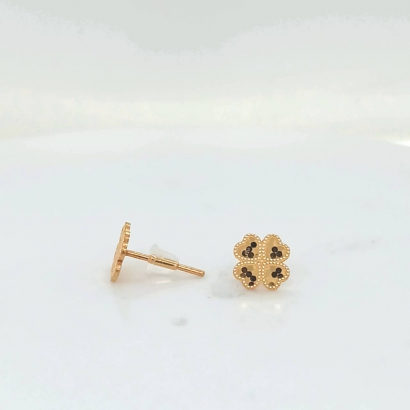 24K黃金耳環0.349錢